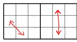 смена углов креста